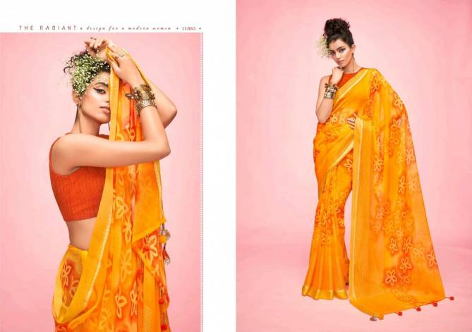 5D DESIGNER CANDY Fancy Regular Wear Printed Designer Saree Collection